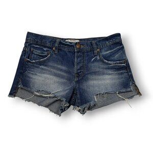 Free People Denim‎ Cutoff Shorts Womens 25 Button Fly